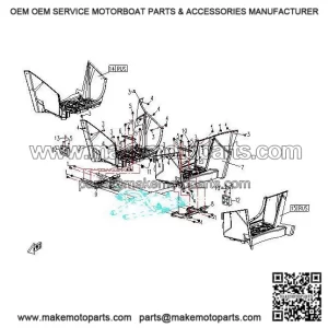 Foot Pedal Right CFMOTO Long X5 500