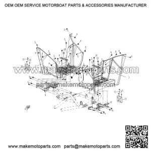 Foot Pedal Right CFMOTO X5