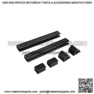 Golf Cart Windshield Mounting Clips Kit for EZGO TXT DCS PDS 1994-up,Fit 3/4?? Square Tube,OEM# EGWHC12,EGWHC10