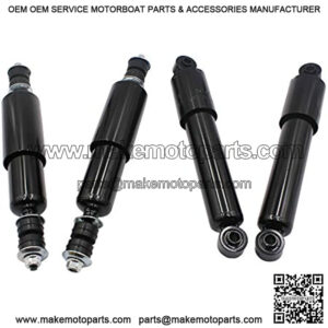 Set of 4 Golf Cart Front & Rear Shock Absorbers Fits 1981-2008 Club Car DS 1014235??1014236