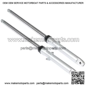 Pair of 27" Front Fork Shocks Tubes Absorber Suspension for Honda CT90 Trail Bike