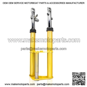 Front Fork Suspension with Triple Tree Assembly (Gold) for Honda CRF50 XR50