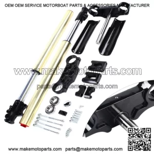 29" 45/48mm Front Fork Shock with Triple Tree Clamp for Dirt Pit Bike 110cc 125cc