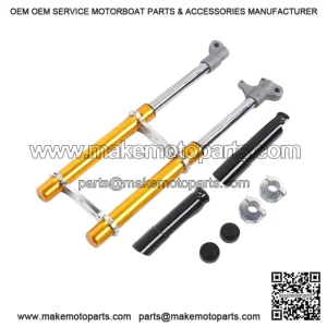 2-Stroke Mini Front Fork Shocker 49cc Dirt Pit Bike with Inverted Triple Tree Clamp