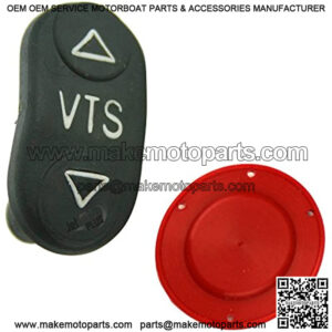 (Compatible with SeaDoo) Venom Brand VTS Trim & Start/Stop Switch Cover Button Set Fits Many 1996-2004 GSI GSX RX SP SPX XP/DI RFI LE (See Description for Exact Year & Model Fit))