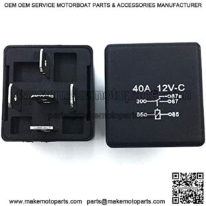 40 AMP Power Trim and Tilt Relay Pack of 2 584416 586224 18-5705 Replacement Fit for Johnson Evinrude OMC