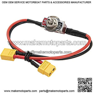 Large Current On-Off Electric Power Switch with XT60 Plug for RC Model Airplane Drone Car ESC Battery