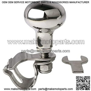 316 Stainless Steel Steering Wheel Maneuvering Knob for Boat Yacht
