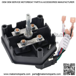 Golf Cart 48 Volt Forward Reverse Switch, Heavy Duty Forward and Reverse Switch, Fits Club Car DS Electric 1996 and Newer 48V, Replaces Club Car 101753005 (Without Handle)