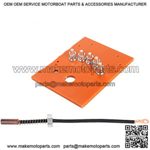 Golf Cart Speed Control Movable Wiper Contact Switch with Speed Switch Accelerator Board for EZGO Electric 1965-1981, OEM 16177-G1, 71750-75, 14898-G1