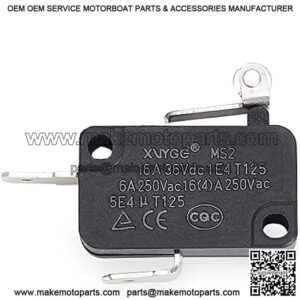 Accelerator Pedal Box Micro Switch for EZGO TXT 1994-up Gas(4 Cycle) & Electric(Non-DCS) Golf Cart, OEM# 25861G01 25861-G01