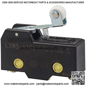 Marathon 3 Terminal Micro Switch with Roller for EZGO TXT Golf Cart, OEM 10606-G1 10606-G2 17928-G1 31535-G1