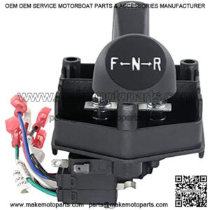 Golf Cart 48 Volt Forward Reverse Switch Assembly and Handle, Heavy Duty Forward and Reverse Switch, Fits Club Car DS Electric 1996 and Newer 48V, Replaces Club Car 101753005