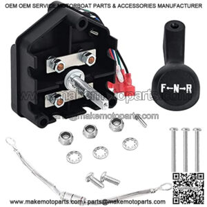 Club Car 48 Volt Forward Reverse Switch Assembly and Handle for Club Car DS 1996-Up Golf Carts&Resistor Assembly for Club Car, Columbia, E-Z-Go, Replaces Club Car 101753005