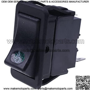 Rocker Switch 386849A1 Front Work Lamp Switch Compatible with New Holland LV80 U80 U80B Case 580 590