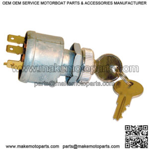 EZGO Golf Cart Key Switch Spade With Factory Light