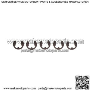 EZGO Electric 2008-Up RXV Brake Return Spring Clevis E Ring - Bag of 5