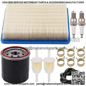 1015426 Air Filter 1016467 Oil Filter Spark Plug for Golf Cart Tune Up Kit for Club Car DS 1992-up Gas Carts with FE290 FE350 Engines