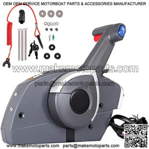 Outboard Remote Control Box Throttle Shift for BRP 5006180 Side Mount Boat Remote Control Box
