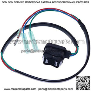 87-18286A43 18286A43 Power Trim Tilt Switch Compatible with Mercury Outboard Remote Control Box