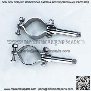 COC-LF Boat Stainless Steel Rowlock Side Mount Line Oarlock Socket Yacht (2 Per Pack)