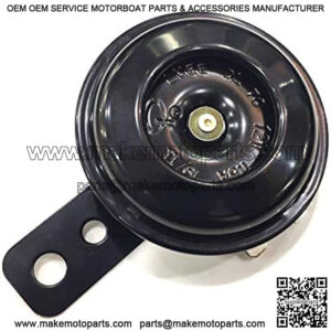 Universal Motorcycle Electric Horns Waterproof Round Loud Speaker 12V 1.5A 105db small horn for Motorcycle