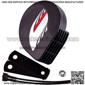 Loud Boat Horn 12 Volt High Tone Car Horn Waterproof Motorcycle Air Horn 510hz Ship Horn