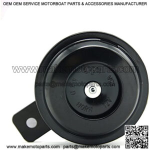 1PCS Universal Motorcycle Electric Horns Auto Horns Loud 12V 1.5A 105db Waterproof Round Loud Horn Speakers