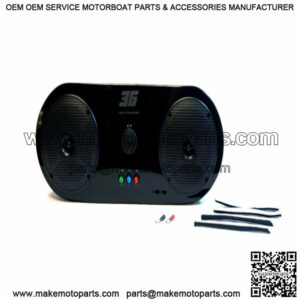 Golf Cart Bluetooth Speaker & Box Combo with USB Power Port