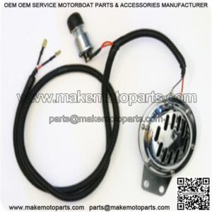 GOLF CART HORN KIT BUTTON WIRE HARNESS CLUB CAR YAMAHA EZ-GO