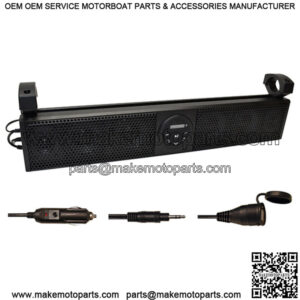 26" Boss Sound Bar With Bluetooth for Golf Cart