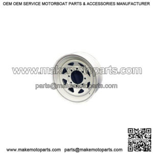 16" 8 on 6.5 Lug Painted Trailer Wheel, Spoke