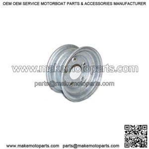8" Standard Galvanized Trailer Rim (3.75" Width)