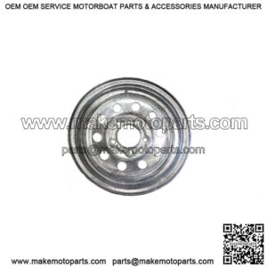 13" 5-Lug Galvanized Modular Trailer Wheel Rim
