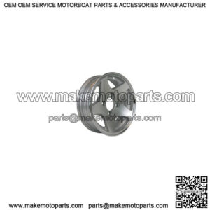 12" Aluminum Star Mag 4-Lug Trailer Wheel Rim (4" Width)