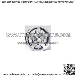 14" Aluminum Black Star 5-Lug Trailer Wheel Rim (6" Width)