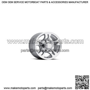 16" Aluminum Split Spoke 6-Lug Trailer Wheel (6.5" Width)