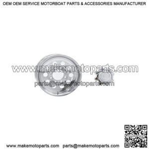 17.5" Aluminum Modular 8-Lug Trailer Wheel w/Nuts & Center Cap (6.75")