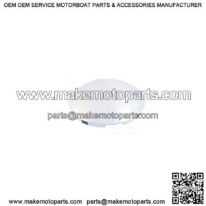 Stainless Steel Baby Moon Trim Ring (Fits 8" Golf Cart Wheels)