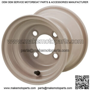 Revenge 8" Stone Steel Golf Cart Wheel (No Offset)