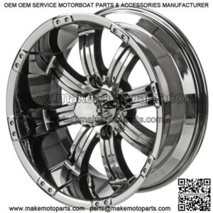 Revenge 12x7 Casino Mirror Golf Cart Wheel 3:4 Offset