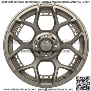 Flow Form Evolution 15" Golf Cart Wheel | 4x101.6mm Bolt (Matte Bronze)