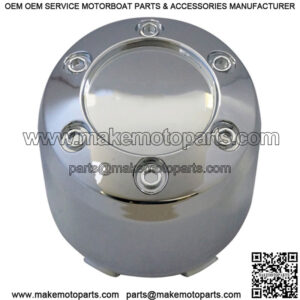 Chrome Plastic 2.65 Snap On Center Cap
