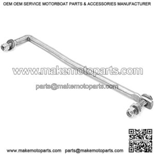 12.2in Steering Guide Rod Link Outboard Steering Link Lever Tie Rod End Set Steering Guide Rod Link 65W-61350-00 Replacement Fit for Outboard 40HP 60HP 80HP Boat/Yacht Parts