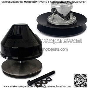 For EZGO Drive Clutch Kit 2-cycle Gas Golf Cart 1976-1988,Replace OEM:23191-G1,14694-G1,23192-G1