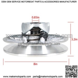 1PC Driven Clutch Fit For Club Car DS & Precedent Golf Cart 1997-Up 1018340-01