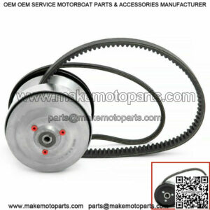 Drive Clutch + Belts Kit for Kawasaki FE 290 350 for Club Car DS Gas Golf Cart