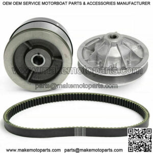 Drive Clutch + Driven Clutch + Drive Belt for EZGO 2 cycle 4 cycle Gas Golf Cart