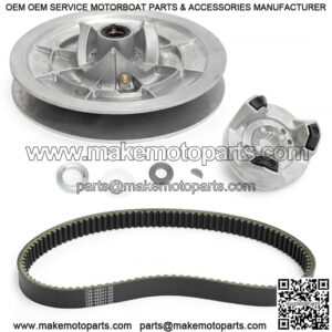 Secondary Driven Clutch + Belt Kit for Yamaha G2 G8 G9 G22 4 Cycle Gas Golf Cart