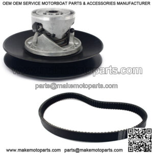 Driven Clutch + Belt for EZGO Golf Cart 2 Cycle Gas 1976-1988 14694-G1 23557-G1